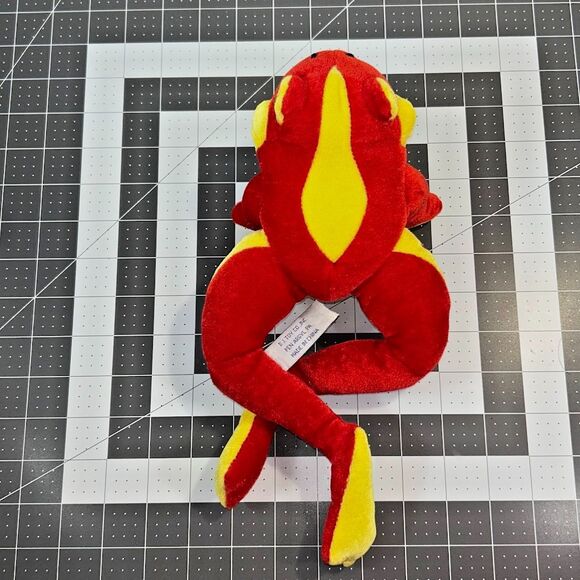 Red & Yellow Tree Frog Plush 15" Stuffed Animal Rain Forest Exotic Tropical - Picture 10 of 12